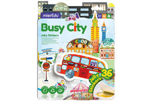 New: Mieredu Busy City Jelly Stickers