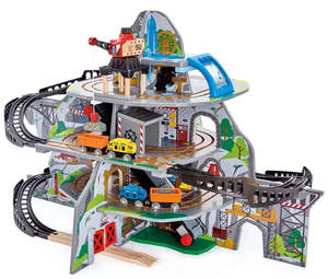 Wooden Vehicles: Hape Treasure Mountain Train Set