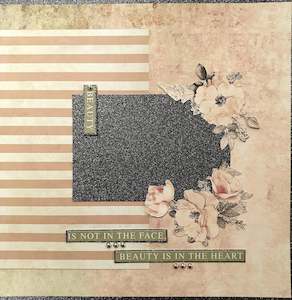 Retreat Weekend Kits: **INSTRUCTIONS ONLY** for RW-012 : Beauty in the Heart (SBK)