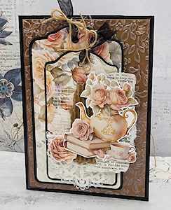 Cardmaking Kits Instructions Only: C2330 : Double Tag Card (CK) **Downloadable Instructions**