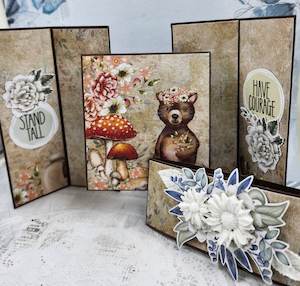 Cardmaking Kits Instructions Only: C2311: Floating Screen Card (CK) **Downloadable Instructions**