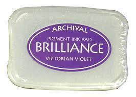 Brilliance Ink Pads: Brilliance - BR-17 - Victorian Violet
