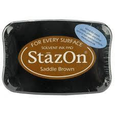 Stazon Ink Pads: StazOn - Saddle Brown