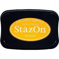 Stazon Ink Pads: StazOn -SZ-91 Mustard