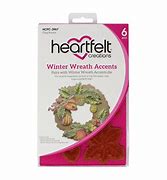 Heartfelt Creations Candlelit Christmas July 19: HCPC-3967 : Winter Wreath Accents