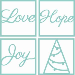 Kaisercraft : DD647 - Decorative Die - Festive Card Frames