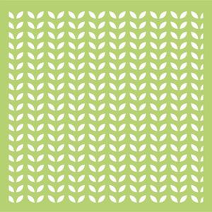 Kaisercraft Lady Like November 19: IT486 - 6x6 Designer Template - Leafy