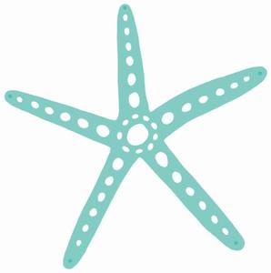 Kaisercraft Uncharted Waters Nov 19: DD3317 : Decorative Die - Starfish