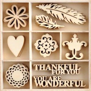 Kaisercraft Grand Bazaar Dec 19: Kaisercraft : FL662 - Grand Bazaar Flourish Pack