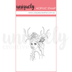 Uniquely Creative Stamps: UC1921 : Forest Fairy Mark Making Stamp (Enchanted Forest)