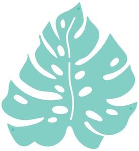 Kaisercraft Sunkissed March 2020: DD231 - Decorative Die - Monstera Leaf