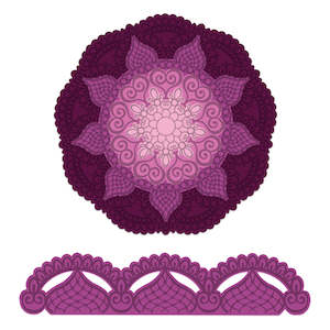 Heartfelt Decorative Die Sets: HCD1-7388 : Elegant Mosaics Die (Elegant Moasics)