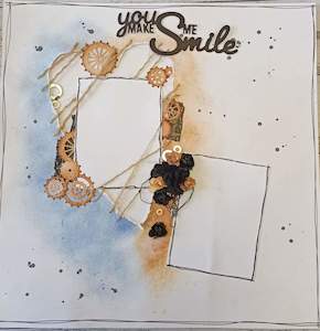 Scrapbooking Retreat 2020: **INSTRUCTIONS ONLY** for SA2104 - You make me smile (SBK)