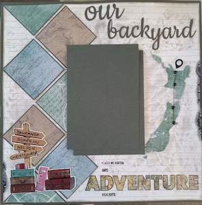 Scrapbooking Retreat 2020: **INSTRUCTIONS ONLY** for SA2105 - Our Backyard (SBK)
