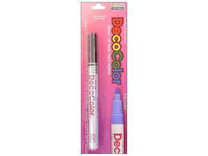 Decocolor Paint Pens: Decocolor paint pens - Black Extra Fine Point