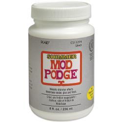Mod Pogde: Plaid Mod Podge - Silver CS11274 8oz