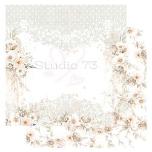 Studio 73 Paper Collections: Stitched with Love - Not too Shabby Paper - Studio73