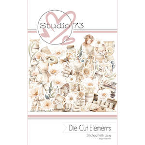 Stitched with Love Die Cuts - Studio73