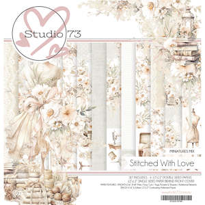 Stitched with Love Miniatures Paper Pack - Studio73