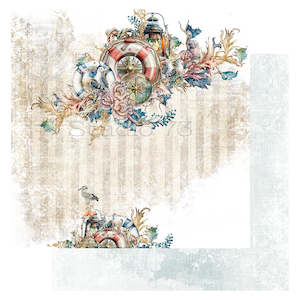 Studio 73 Paper Collections: Seagull Shores : Nautic Dreamers 12x12 Paper