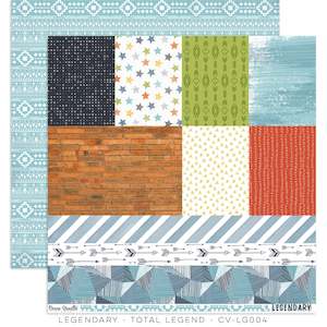 Cocoa Vanilla Legendary: Coco Vanilla : CV-LG004 - Legendary Total Legend Paper