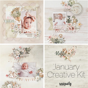 Uniquely Creative Creative Kit Club: Creative Kit Club plus Dies - Hello Darling
