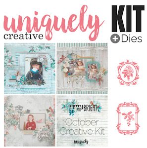 Uniquely Creative Creative Kit Club: Creative Kit Club - Merry & Bright Collection ** SPECIAL including dies **