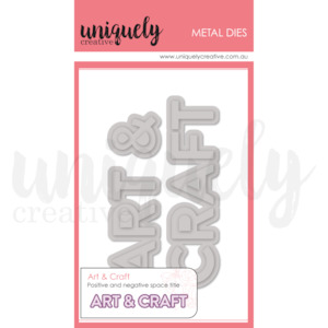 Uniquely Creative Dies: UCD2179 : Art & Craft Die (Colour Crush)