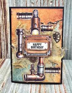 Cardmaking Kits No Instructions: C2508 :  Pop up Mens Gift Card (CK)