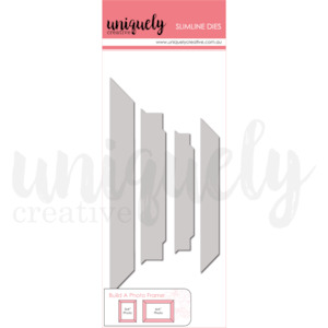 Uniquely Creative Dies: UCD2185 : Build a Photo Frame Die (Patchwork Roses)