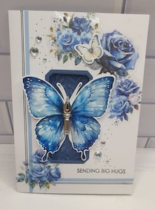 C2511 : Floral Sticker Window Card (CK)