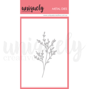 Uniquely Creative Dies: UCD2196 : Delicate Foliage Die (Dear Diary)