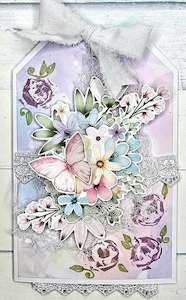 Cardmaking Kits No Instructions: C2507 : Hidden Message Tag Card (CK)