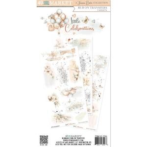 Little Dreamers Rub On Transfers - Little Celebrations (49&Market)