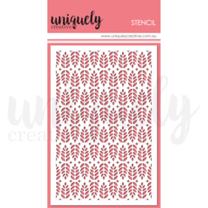 Uniquely Creative Stencils: UCMM1791 : Festive Tidings Stencil (Home for Christmas)
