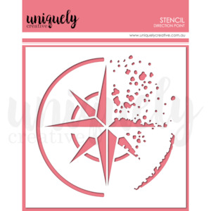 UCMM1788 : Direction Point Stencil (Field Notes)