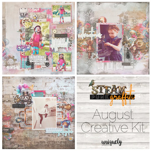 Uniquely Creative Creative Kit Club: Creative Kit Club - Steampunk Graffiti