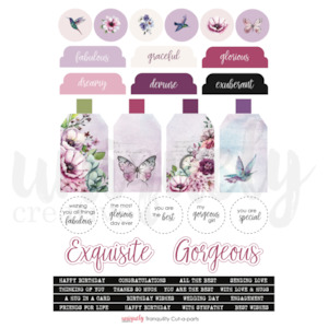 Cut Apart Sheet - Tranquility (Uniquely Creative)