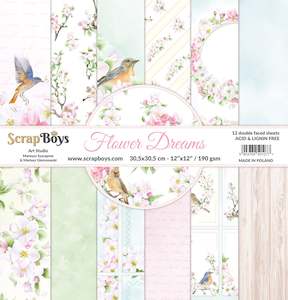 FLDR-08 : 12x12 Paper Pack (Flower Dreams)