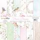 Scrapboys 8x8 Paper Pack- FLDR-10 (Flower Dreams)