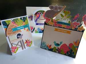 3 Card Kit - Rainforest Retreat