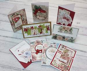 **INSTRUCTIONS ONLY** for 10 Christmas Cards (CK)