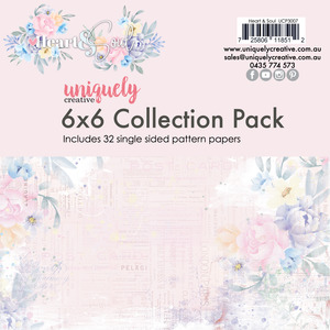Uniquely Creative: UCP3007 : 6 x 6 Collection Pack (32 sheets) (Heart & Soul)