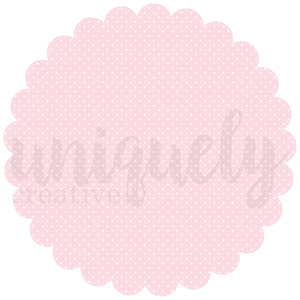 UCE2156 : Daydreams - Scalloped Decorative Base Layer (Dressed in Daydreams)