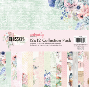 UCP2589 : Blossom & Bloom 12 x 12 Collection Pack (16 sheets)