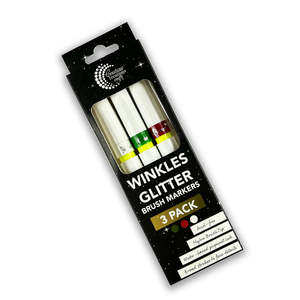 Couture Creations W: Winkles Glitter Brushes - Festive Trio