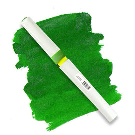 Winkles Glitter Brushes - Festive Green