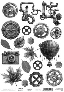 3Quarter Designs - Rustic Tinkerer Acetate Sheet