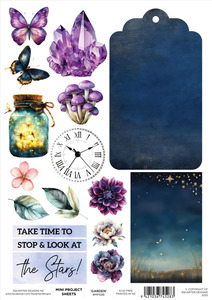 3Quarter Designs - Night Garden Mini Project Sheet
