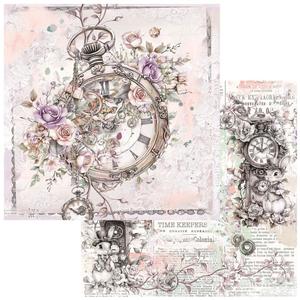 49 And Market: 49 & Market Echoes of Time - Timeless 12x12 Scrapbook Paper